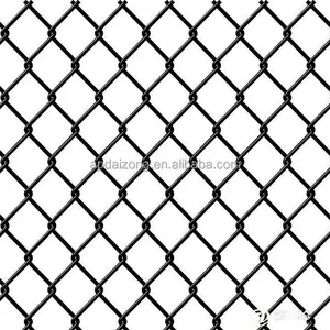 Customized Cyclone Wire Fence Diamond Wire Mesh Netting Panel Galvanized Industry Chain Link Fence