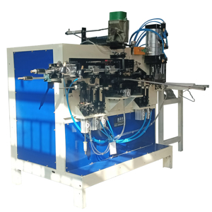 Tự động nhôm phẳng móc áo làm hình thành sản xuất máy sản xuất với đinh tán - Product Image 6