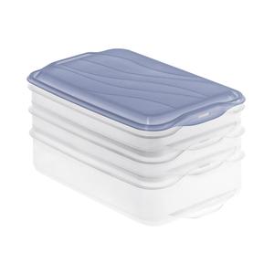 Recipientes para Almacenamiento de Alimentos Rondo, Juego de 3 Piezas de 0.75 L y 1.35 L para Uso en la Cocina - Product Image 1