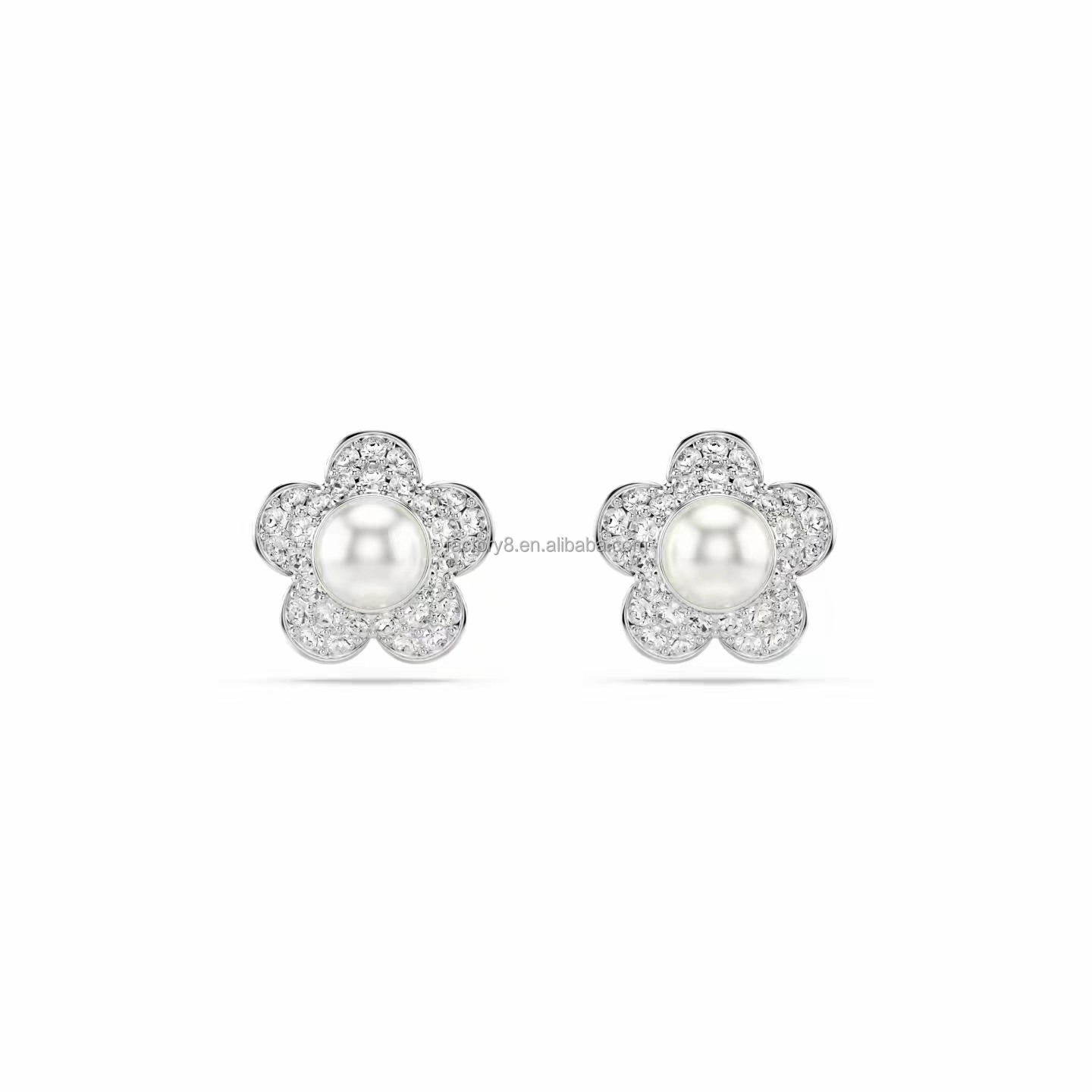 Silver earrings