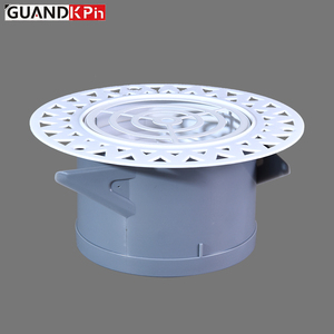 Grille de ventilation encastrée invisible sans cadre en plastique pour système de refroidissement HVAC résidentiel MVHR - Product Image 1