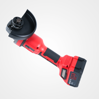 Meuleuse d'angle professionnelle de 100 mm, outils électriques sans balais, meuleuse d'angle électrique au lithium