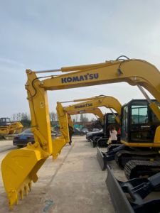 Mini-excavatrice Komatsu PC70 d'occasion de haute qualité, excavatrice sur chenilles de 7 tonnes à vendre - Product Image 6
