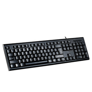 iFacemall <b>Wired</b> Full Size <b>Keyboard</b> 104 Keys Membrane USB Computer Office Use - Product Image 1