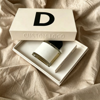 Caja de Perfume de Papel Rígido Personalizada, Caja de Embalaje de Lujo, Caja de Perfume Vacía de Alta Calidad con Inserto