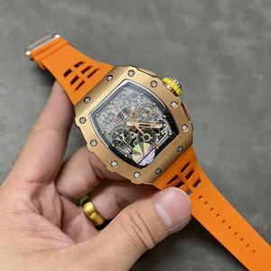 Montre mécanique de luxe pour homme 2026KV, haute qualité, design de créateur, chronographe, modèle 011 en forme de tonneau de vin - Product Image 3