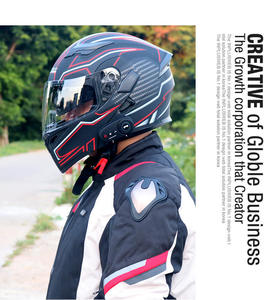 <span class=keywords><strong>Casco</strong></span> de Motocicleta de Diseño Reciente, con Bluetooth Inteligente, ABS, DOT, para Carreras, para Hombre y Mujer, <span class=keywords><strong>Casco</strong></span> de Motocross Integral - Product Image 6