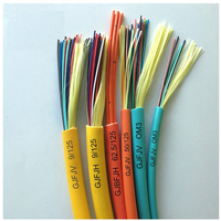 Câble Fibre Optique Intérieur 2 4 6 8 12 24 48 Core OM3 OM4 OM5 Tampon Serré avec SM et MM pour la Communication