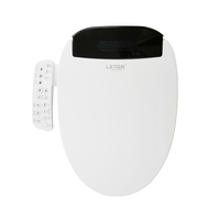 Abattant de toilette intelligent avec lumière nocturne automatique, bidet électrique avec panneau et écran LED, fabricant d'origine