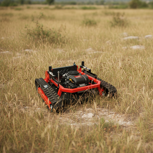 Tondeuse à gazon robotisée électrique télécommandée à braquage zéro, robuste, tout-terrain, grande taille, pour usage domestique en pente, de fabrication chinoise - Product Image 1