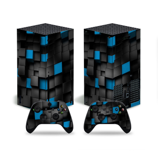 Console Skin Protective Sticker for Xbox Series X Console Controller Skin Sticker Cover