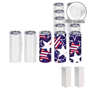 Gobelet cadeau plat de 20 oz en acier inoxydable isotherme avec couvercle et paille, anti-fuite, pour vin - Product Image 1