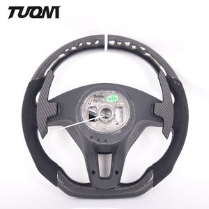 Pour <span class=keywords><strong>Mercedes</strong></span> Benz GLA <span class=keywords><strong>CLA</strong></span> <span class=keywords><strong>180</strong></span> GLC GLE W211 W212 W213 W203 W204 W205 2013 2014 2015 2016 <span class=keywords><strong>2017</strong></span> 2018 Volant en fibre de carbone - Product Image 2