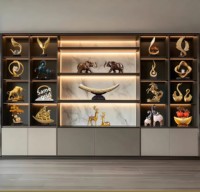 Sculpture en résine Feng Shui pour le bureau, ornement porte-bonheur chinois, décoration de bureau pour le patron, cadeau d'entreprise, artisanat