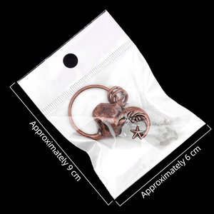 Colgante de Piedra Natural <span class=keywords><strong>en</strong></span> Bruto con Forma de Luna y Estrella, Envuelto <span class=keywords><strong>en</strong></span> Cobre Antiguo, Cristal Natural, Estilo Bohemio, Espiritual, Regalo de Joyería - Product Image 4