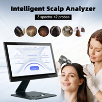 Máquina Profesional de Análisis de Cuero Cabelludo y Cabello con IA, Fuente de Luz Automática, Informe Completo para Centros de Gestión de Salones de Belleza