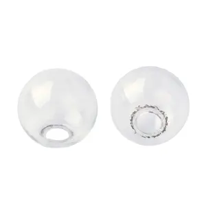 透明圆珠手工吹制玻璃球球瓶6毫米-25毫米螺柱耳环制作工艺品装饰