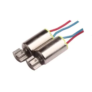 ROHS Motor for Sex Products Sex Toys 1.5V 6mm*10mm Micro Motor Mini Electric Machinery DC RPM Coreless Vibrating Motor lead wire