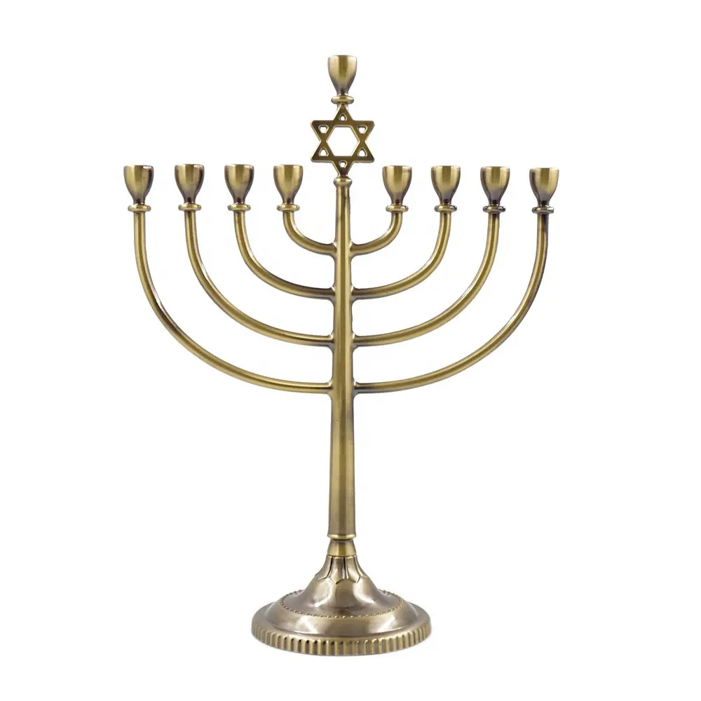 Gioiello 9 candela Menorah Chanukah Hanukkah Menorah