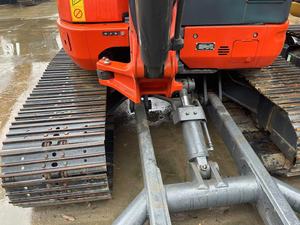 Mini-excavatrice U48-4 à vente chaude, moteur de marque Kawasaki de haute qualité, poids opérationnel de 5 tonnes, pompe, excavatrices d'occasion de marque japonaise - Product Image 2