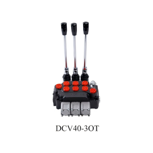 Vanne de commande directionnelle hydraulique monobloc Huamao DCV40, débit nominal de 40 LPM, vanne multi-voies - Product Image 5