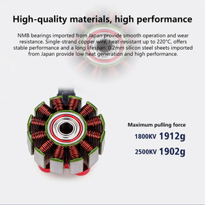 Chất lượng cao miat 80A không chổi than điều khiển động cơ cho UAV DIY điện Skateboard Scooter Golf Xe đẩy <span class=keywords><strong>DC</strong></span> động cơ - Product Image 2