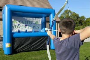 Plus de jouet gonflable et interactif pour enfants et adultes, jeu d'intérieur avec balles, pour les activités de tir à l'arc - Product Image 2