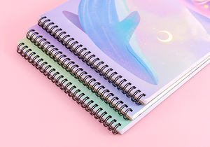 En gros personnalisé A3 A4 A5 art carnet de croquis papier couverture double bobine carnet de croquis pour <span class=keywords><strong>dessin</strong></span> bloc-notes - Product Image 3