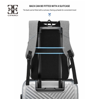 Meilleure Vente Sac à Dos Antichoc Personnalisable Résistant à l'Eau Idéal Quotidien et Affaires Léger Fermeture Éclair Lisse pour Bureau et Trajet