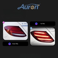 Nouveaux feux arrière LED pour Mercedes Classe E W213 (2016-2020) |   Ensemble de feux arrière à moderniser |   Lentille transparente 6000K 36W Amélioration