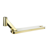 Plateau de scooter de stunt Gold Pro en aluminium 6061 T6 haute précision CNC