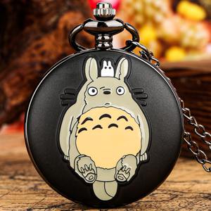 Reçine sanat epoksi Totoro tasarım kolye saatler Cosplay japonya <span class=keywords><strong>Anime</strong></span> antik cep saati boy öğrenci hediyeler çocuk hediyeler için - Product Image 3
