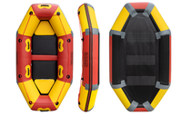 Bateaux pneumatiques de qualité professionnelle pour 2/4 personnes, adaptés aux loisirs familiaux, à la pêche en plein air, aux excursions et aux parcs