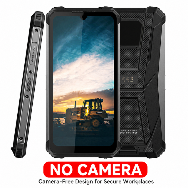 No Camera IP68 LCD 4G GSM/LTE Waterproof Shockproof Dustproof French Secure Rugged Smartphone for Government Facilities