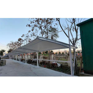 Abri de voiture en acier à structure membranaire de haute qualité, auvent de garage, abri de stationnement - Product Image 5