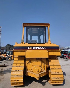 รถดันดิน CAT D6R แบบตีนตะขาบ อุปกรณ์ก่อสร้าง รุ่นปี 2020 เครื่องยนต์ 70 แรงม้า ปั๊มไฮดรอลิก MOOG สีเหลือง - Product Image 6