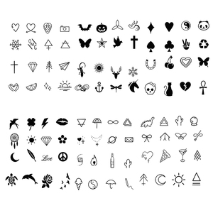 Juego De Tatuajes Temporales, <span class=keywords><strong>tatuaje</strong></span> semipermanente, resistente al agua, a prueba de sudor, dura 2 semanas, <span class=keywords><strong>tatuaje</strong></span> realista a base de hierbas antifricción para brazo - Product Image 1