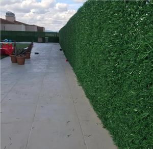 Alev geciktirici Anti-UV yapay plastik gizlilik kozalaklı çit - Product Image 3