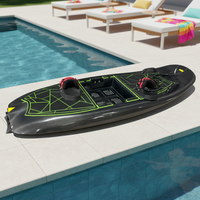 Planche de surf électrique légère en fibre de carbone pour parc aquatique, design Efoil avec moteur et batterie, adaptée aux débutants et aux professionnels