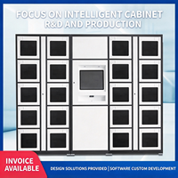 Armoire intelligente pour dossiers, Armoire d'échange de documents, Armoire cloud de gestion de casiers, Armoire d'archives connectable, Casier de stockage