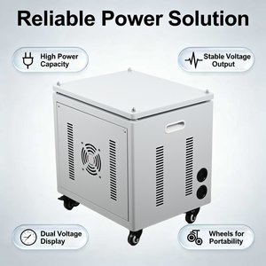 Transformateur de puissance industriel <span class=keywords><strong>SG</strong></span> 10KVA 12KVA 15KVA, transformateur d'isolement de type sec 380V 400V 440V vers 220V 200V, personnalisable - Product Image 5