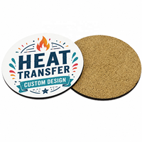 Sous-verres vierges en MDF pour sublimation, tapis à boissons à surface lisse pour la décoration intérieure et les cadeaux promotionnels