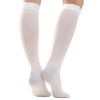 Chaussettes mi-hautes en Spandex/Nylon, antidérapantes, douces, confortables, pour une utilisation toute la journée, hypoallergéniques, ne se retroussent pas, absorbantes