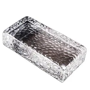 Factory Cheap Price Building Glass Blocks Crystal Clear Decorative Texture Pattern Glass Blocks