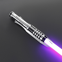 Pedang Laser Nexussabers Star Wars Jedi Revan Heavy Dueling dengan Kontrol Gerak, Perubahan Warna Tak Terbatas, untuk Perlengkapan Film