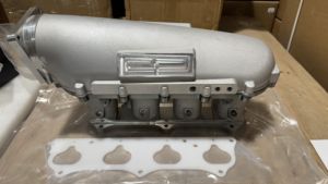 Für 2002-2005 Honda Civic Coupé (Si) RSX K20A K20A2 K20Z1 K24A1 Ansaugkrümmer-System K-Serie Ansaugbrücke Rennsport-Muster - Product Image 4