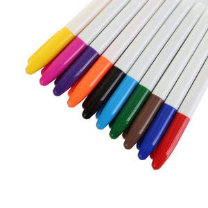 Marqueur permanent imperméable à l'eau à pointe fine, 12 couleurs - Product Image 6