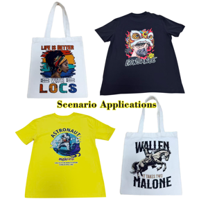 Imprimante DTF G-win GW602 A1, machine numérique entièrement automatique rouleau-à-rouleau avec encre à base d'eau DTF pour l'impression sur t-shirts - Product Image 5