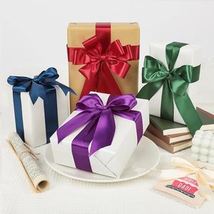 Cinta de Raso de Doble Cara en 32 Colores, Rollo de 1 Pulgada x 800 Yardas, 100% Poliéster, GRACE RIBBON, Resistente al Encogimiento, para Cajas de Regalo - Product Image 4