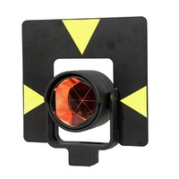 Assemblage de prisme optique en verre d'arpentage de haute précision de 62mm de diamètre pour l'arpentage de la Station totale